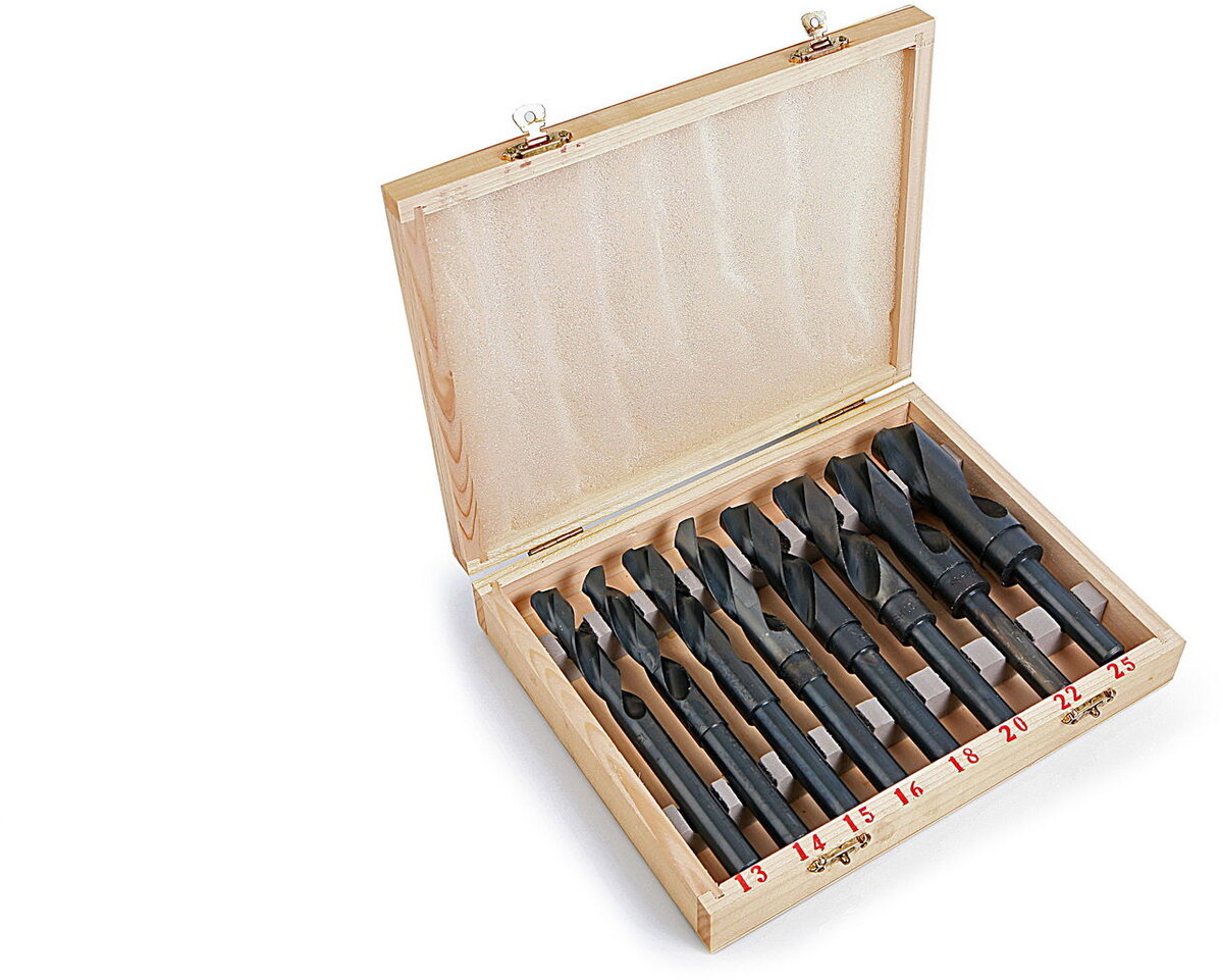 HBM 8 Piece Cylindrisk Drill Bit Set HBM 8 Piece Cylindrisk Drill Bit Set