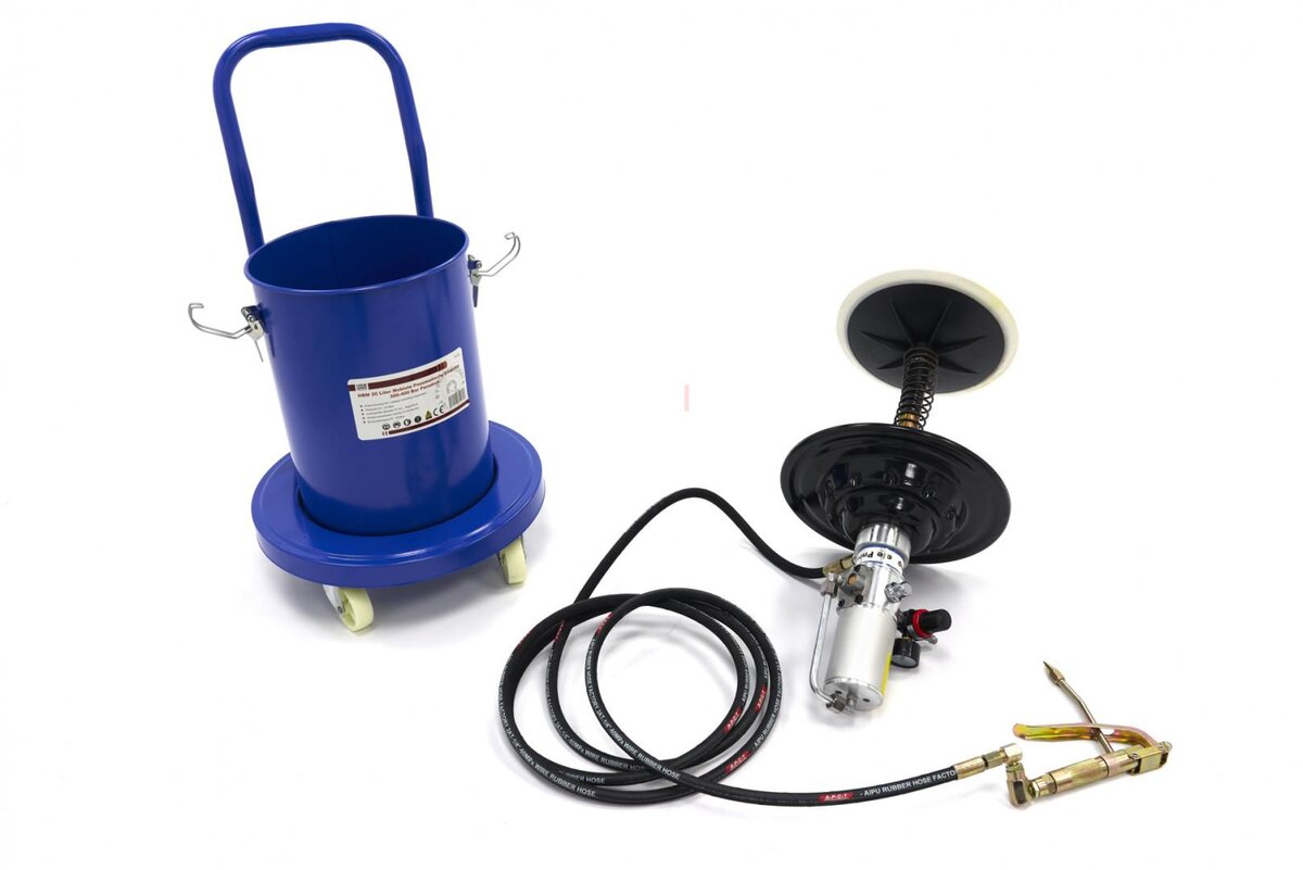 HBM 20 Liter mobile pneumatische Fettpumpe 300–400 Bar Druck HBM 20 Liter mobile pneumatische Fettpumpe 300–400 Bar Druck