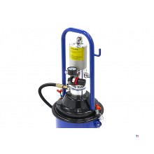 HBM 12 liter mobil pneumatisk fettpumpe 300-400 bar trykk