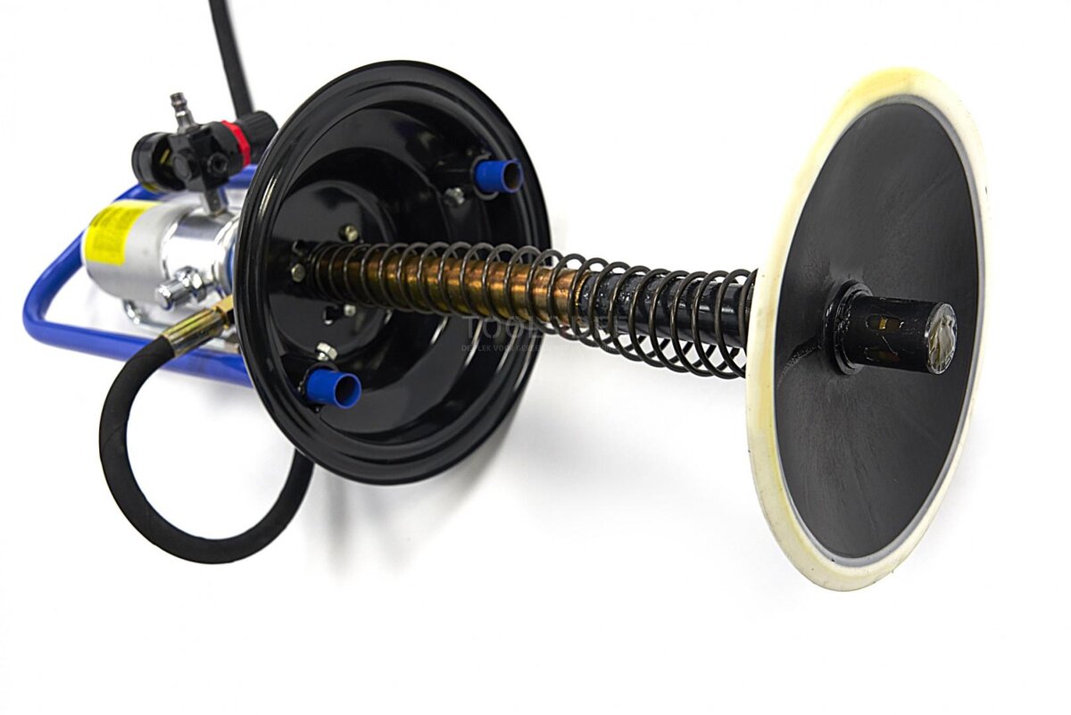 HBM 12 liter mobil pneumatisk fettpumpe 300-400 bar trykk