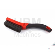 HBM professional wire brush with 5 rows