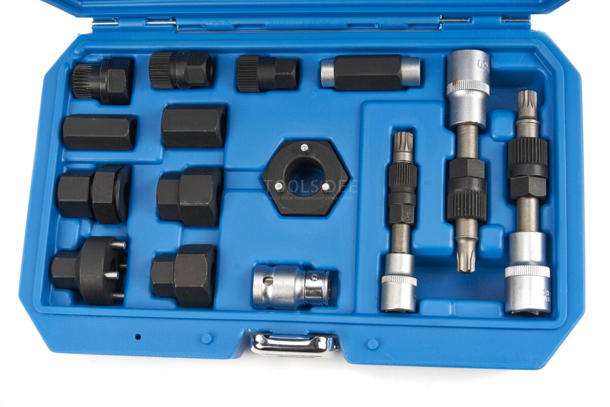 .HBM extractor y montador de polea de dinamo 23 piezas. .HBM extractor y montador de polea de dinamo 23 piezas.