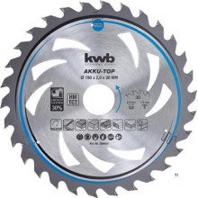 KWB Circular sawbl, Hm 190X30 69M