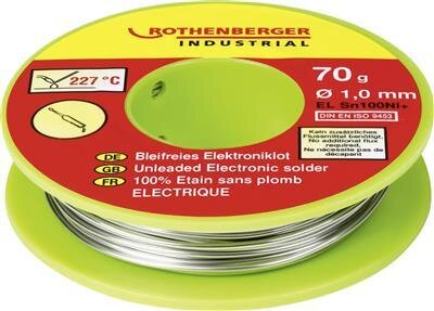 Rothenberger Electronics Lötzinn, 1,5mm, 70g