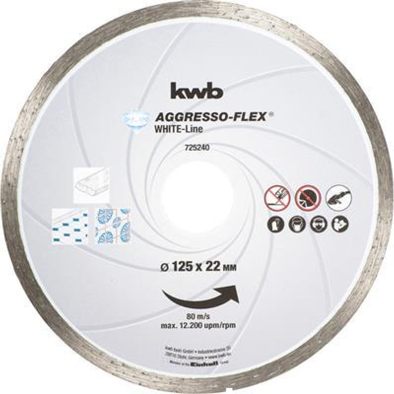 KWB Diamond Disc White Line125Zb