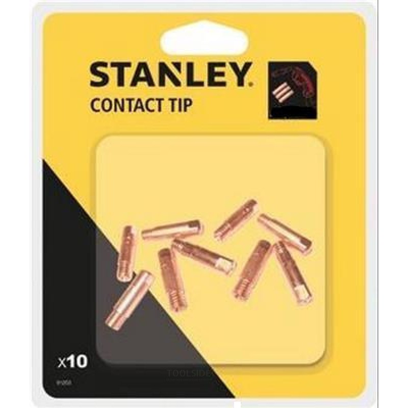 Stanley contact tubes 10 pcs. 0.8MM