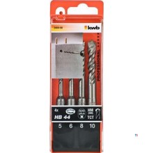 KWB SDS-plus hamerborenset 4-delig 5-10 mm 50 mm
