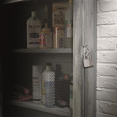 MasterLock Set 2 rätvinkliga ögon 60r + hänglås 9140EURD