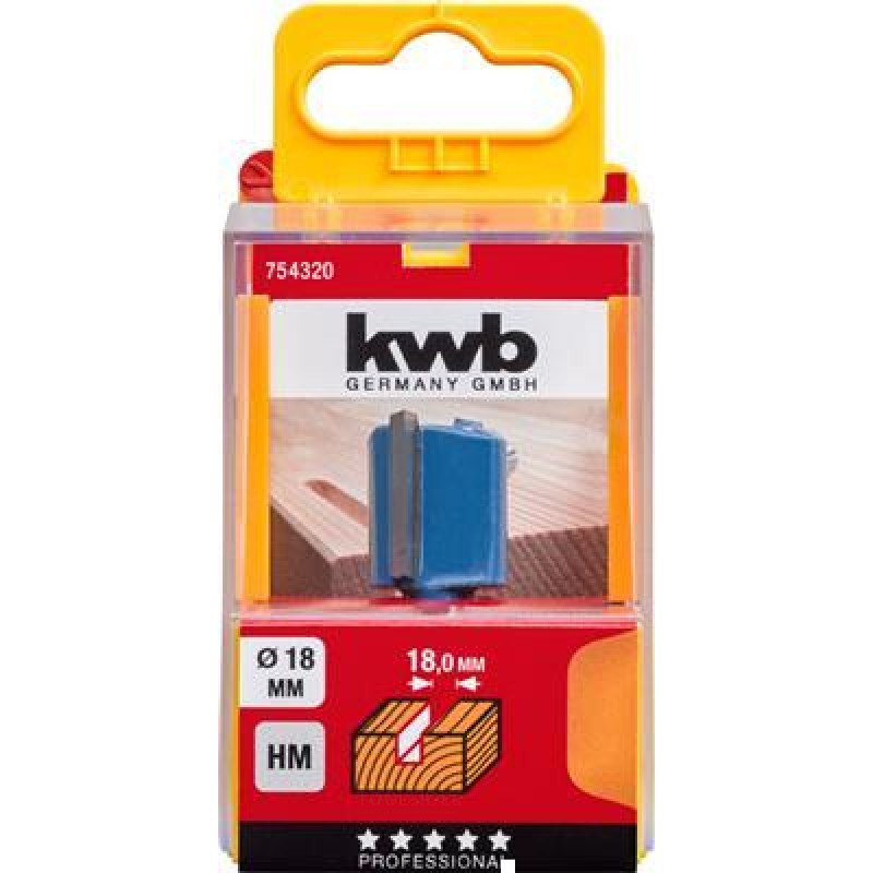 KWB Hm-Finger Cutter 18mm Cass,