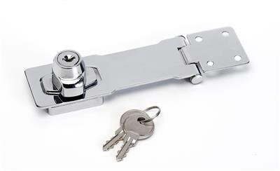 MasterLock Hold-Up Lock, 118mm, chrome