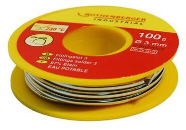Rothenberger Fitting Solder 3, 100g Rothenberger Fitting Solder 3, 100g