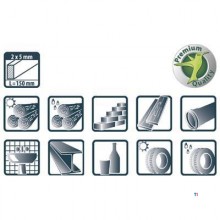 Pica 6055 BIG Dry Nachfüll-Steinstift 10H, bl.