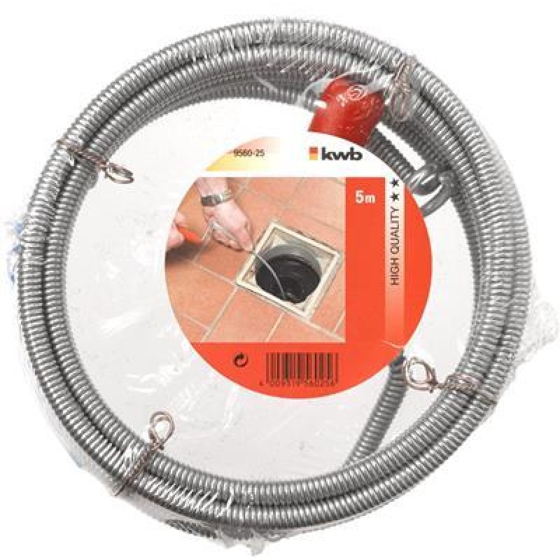 KWB Drain cleaning coil 5 M