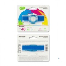 GP-strålkastare CH31 40lumen 2X CR2025 Blå