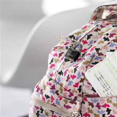 MasterLock 2 hänglås, 20mm, O3mm, alu, svart