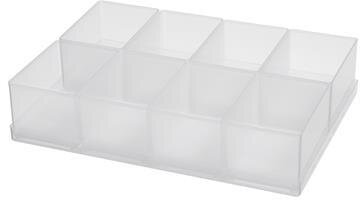 Raaco Inset boxes 55 A8-1, (8pcs) on tray