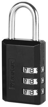 MasterLock Padlock 30mm, brass body with vinyl MasterLock Padlock 30mm, brass body with vinyl