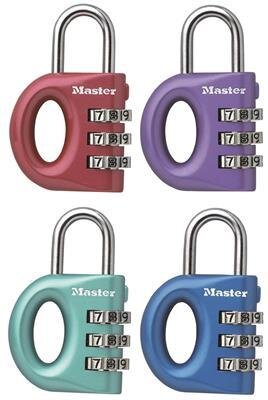 MasterLock hængelås, 3 cifre, 30mm