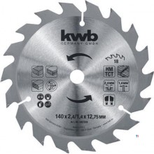 Scie circulaire KWB, Hm 140X12,75 23M