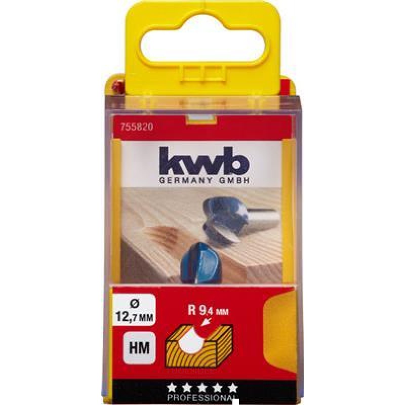 KWB Hm-Uitholfrees 12,7mm Cass,