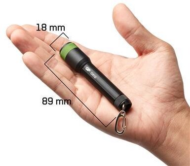 GP Flashlight CK12 20lumen 1X AAA Black GP Flashlight CK12 20lumen 1X AAA Black