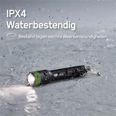 GP Flashlight CK12 20lumen 1X AAA Black GP Flashlight CK12 20lumen 1X AAA Black