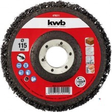 KWB Univ,Disco di pulizia 115mm Ls