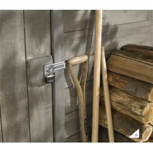 MasterLock Hængelås, 40mm, O6mm, aluminium, sort