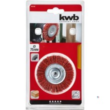 KWB Cepillo de disco de nylon grueso D75 mm KWB Cepillo de disco de nylon grueso D75 mm
