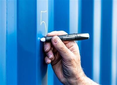 Pica 990/46 VISOR Permanent Marker zwart