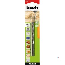 KWB Hss bor i hårdttræ 8mm