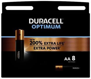 Duracell Alkaline Optimum AA 8St.