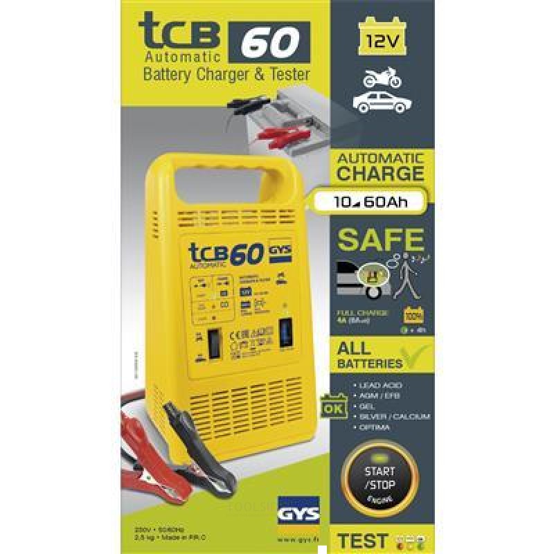 Chargeur de batterie GYS TCB 60 Automatique