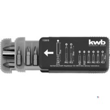 KWB Pocket-Bit-Box 9-Del, kort