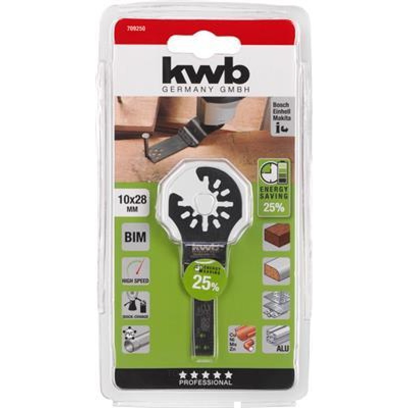 KWB Bi-Metal Plunge Saw Blade, 10mm Akku Top