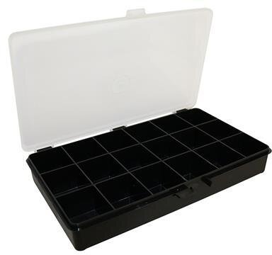 Raaco Classic assortment box with 18 fixed compartments