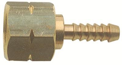 Sievert fast nippel 3/8 L til slange O5mm Sievert fast nippel 3/8 L til slange O5mm