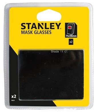 Stanley dark window for welder 2 pcs. Stanley dark window for welder 2 pcs.