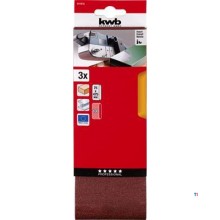 KWB 3 Schleifbänder 75X457 K100 Zb