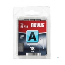 Novus Agrafes fil mince A 53/18mm, SH, 1000 pcs.
