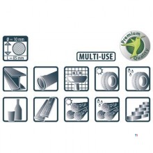 Pica 991/46 VISOR Permanent Navulling zwart