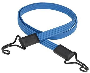 MasterLock Flat Bungee 120cm Doppelhaken blau