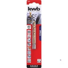 KWB Titan Metalbor 6,0 mm kort
