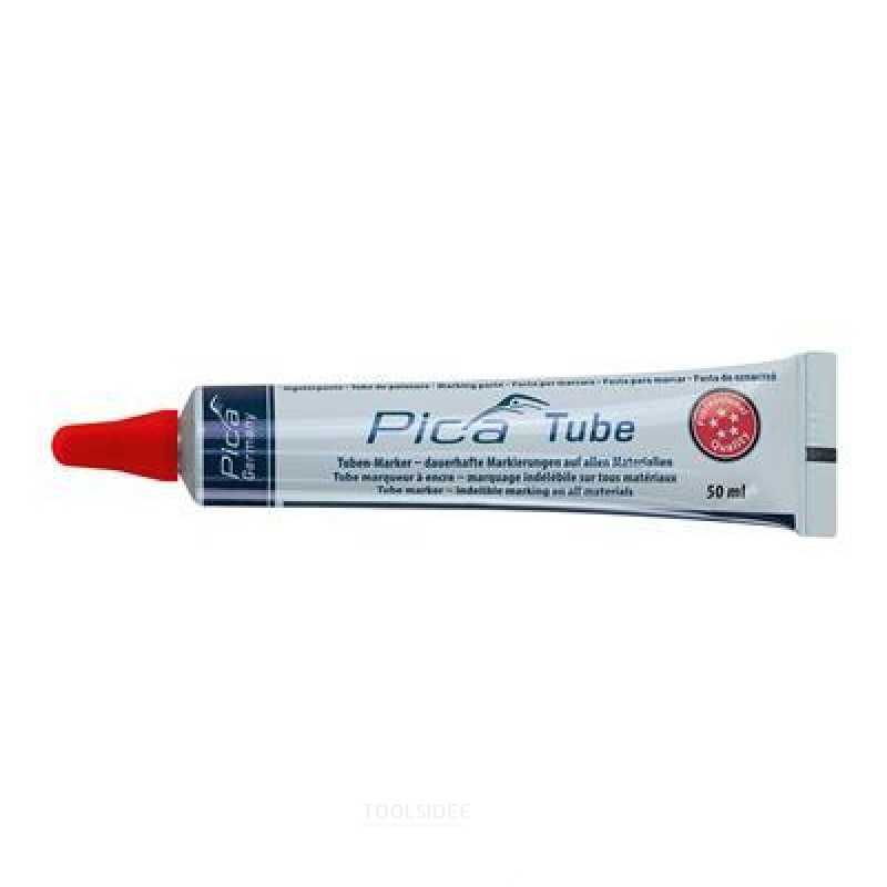 Pica 575/40 Tube Markeerpasta rood, 50ml