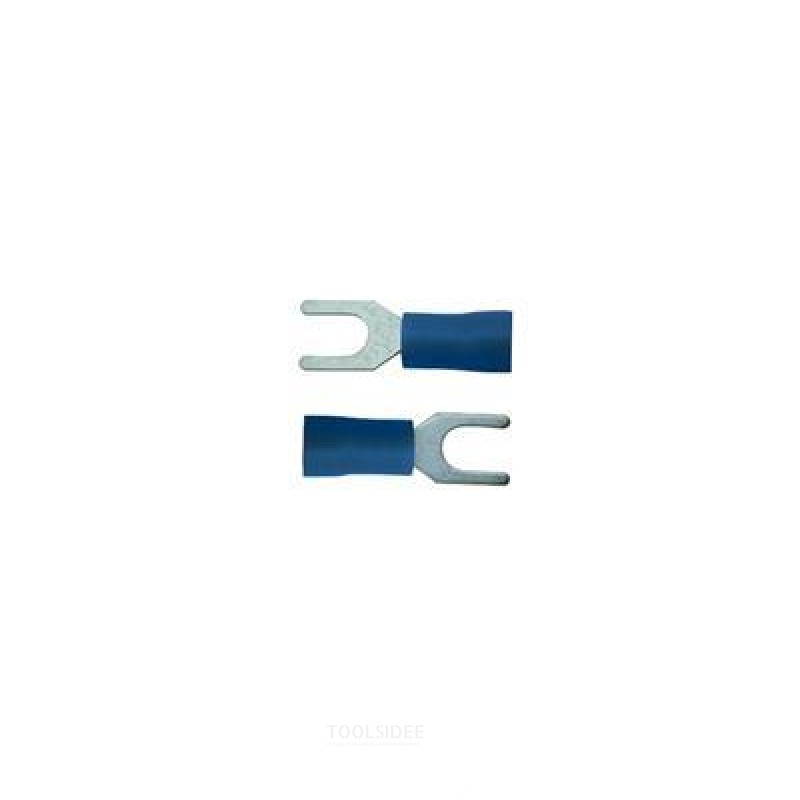 Skandia Kabelschuh Spade 10 M4 blau