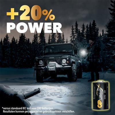 GP CR2 battery Lithium 1pc