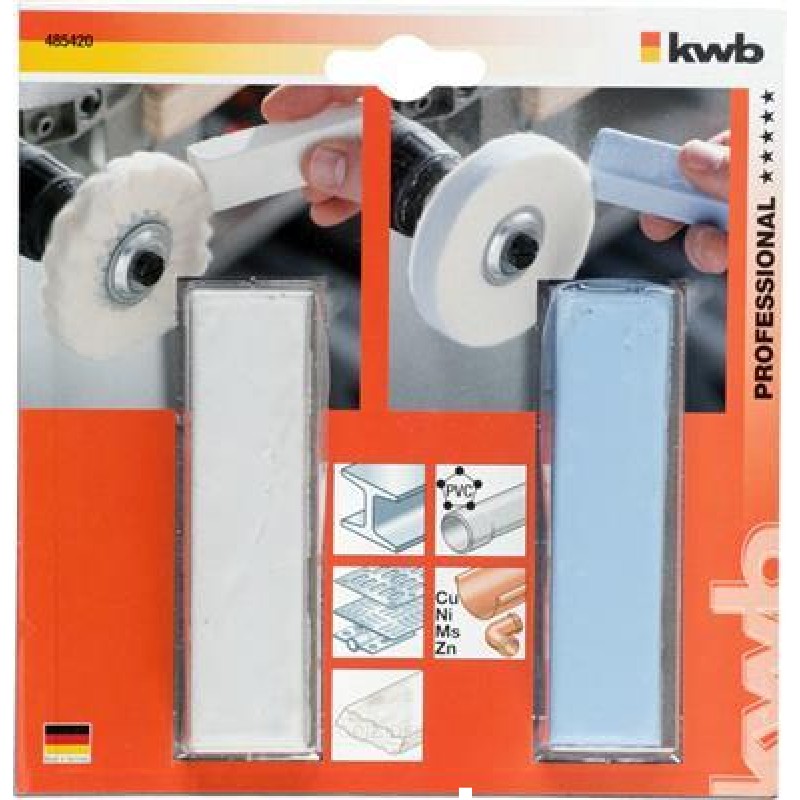 KWB Polierpasten-Set 2-Del, Zb