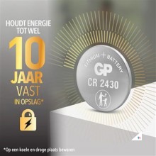 GP CR2430 Lithium button cell 3V 2pcs GP CR2430 Lithium button cell 3V 2pcs