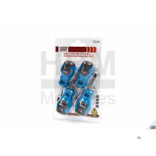 Hbm 4-delt stubbie skruetrækkersæt