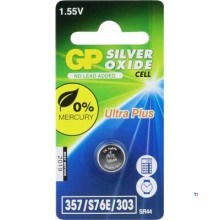 GP SR44W 357 Silver Oxide Watch Battery Hd 1pc